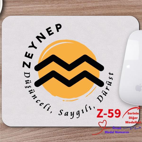Kişiye Özel Burç Temalı Mousepad, Burçlara Özel Tasarım Serisi Z2 Serisi - Image 1