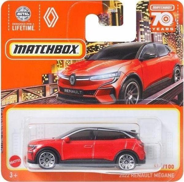 Matchbox 2022 Renault Megane - Kırmızı (1/64) - Image 1