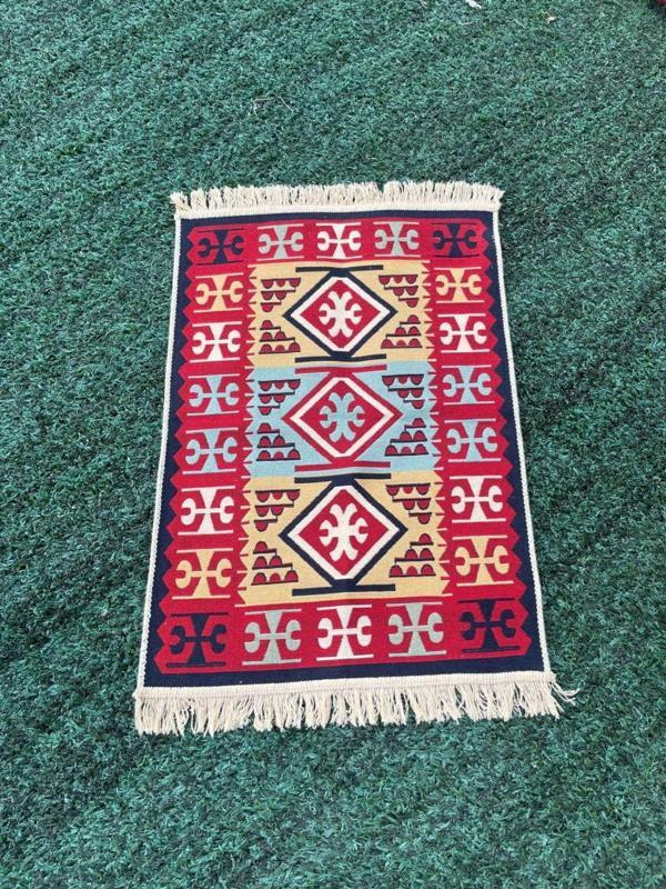 Sima Home Dokuma Kilim Çift Taraflı Kullanılabilir Çok Renkli - Image 1