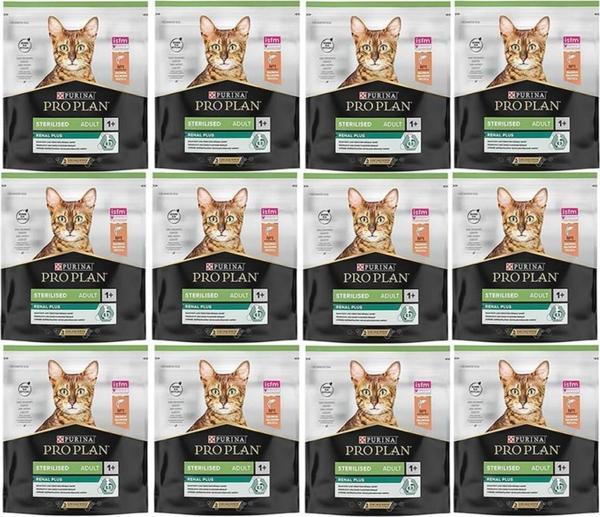 Proplan Sterilised Somon Kısır Kedi Maması 400 Gr*12 Adet - Image 1