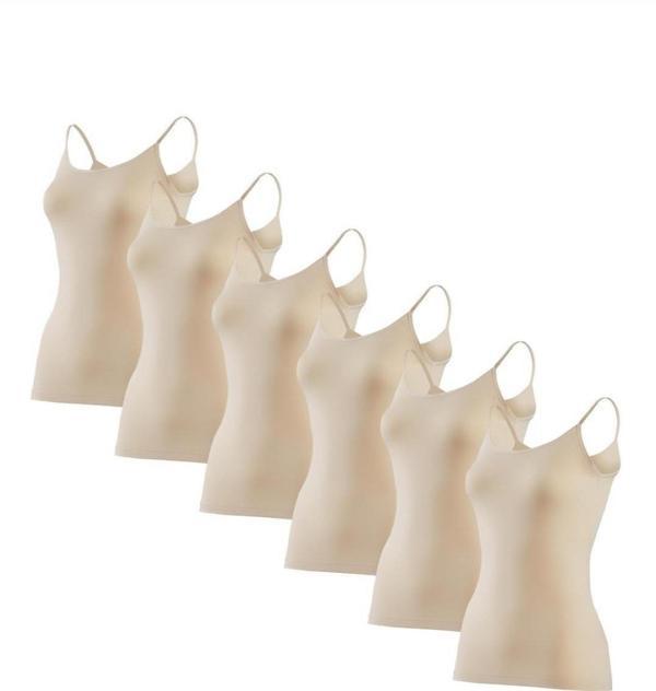 YILDIZ 2362 BAYAN BAMBU İP ASKILI ATLET 10 ADET - Image 1