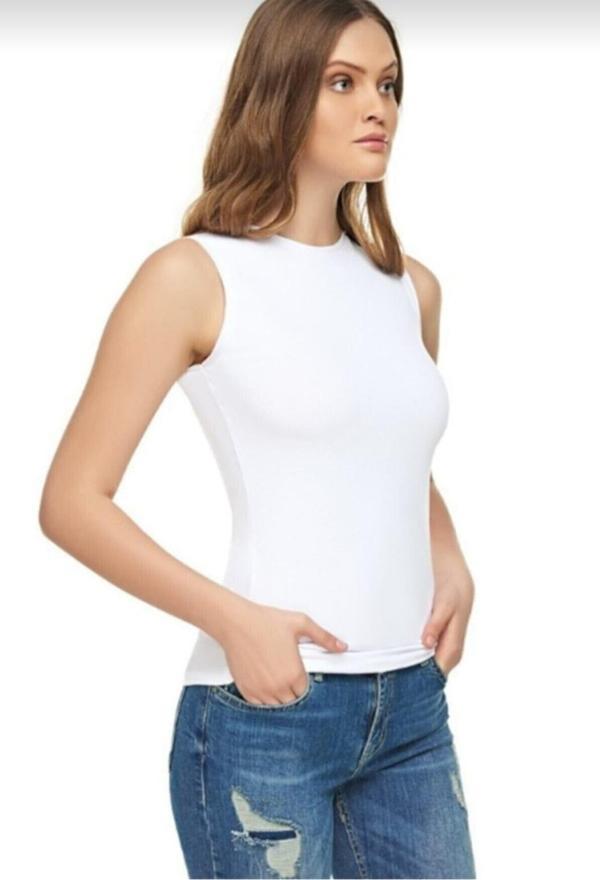 TUTKU ELİT 2201 BAYAN ELASTAN SIFIR KOL ATLET 12 ADET - Image 1