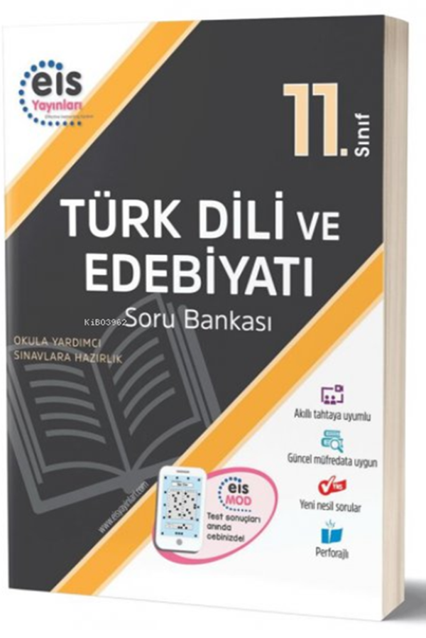 EIS - 11.Sınıf - DAF - Türk Dili Ve Edebiyatı - Eis Yayınları - Image 1
