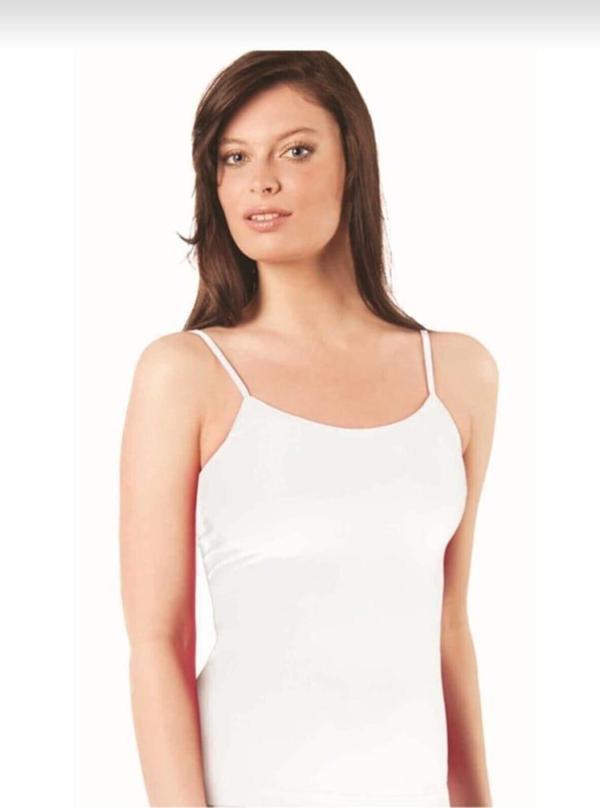 ELİT LİFE 846 ( AT-01 ) BAYAN DİKİŞSİZ İP ASKILI ATLET TEKLİ - Image 1