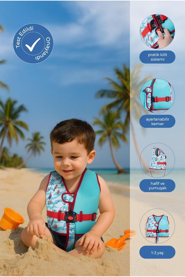 Babyjem Çocuk Deniz Havuz Yüzme Yeleği - 1 - 5 Yaş - Image 1