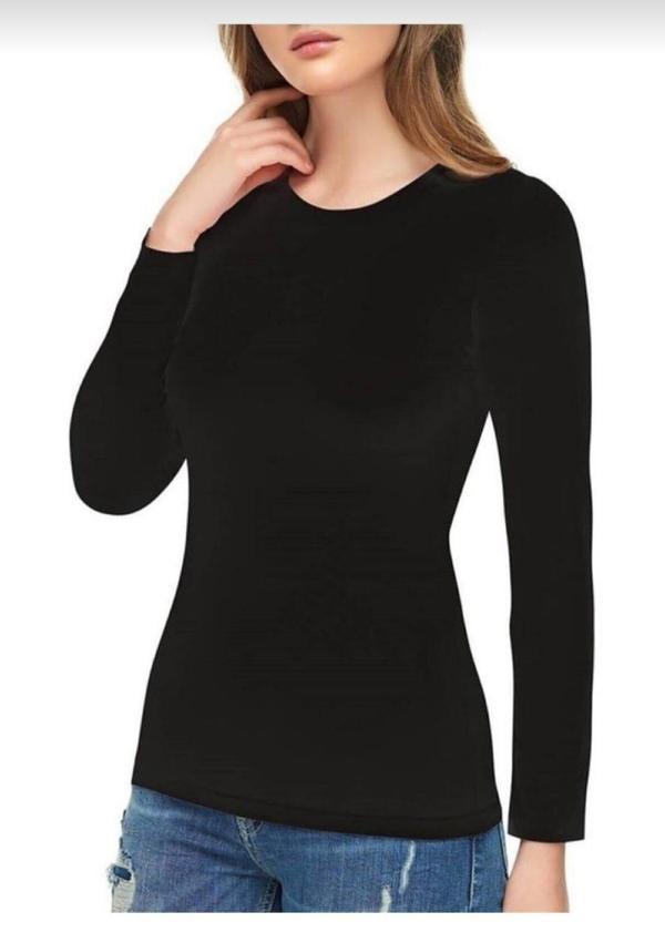 TUTKU ELİT 2203 BAYAN ELASTAN UZUN KOL TEKLİ - Image 1