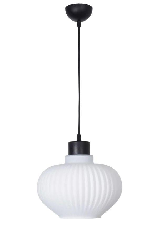 Sahra Modern Tasarım Beyaz Camlı Salon Salon - Mutfak - Cafe Tekli Avize - Image 1
