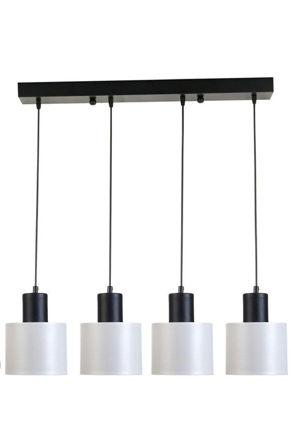 Teddy Özel Tasarım Modern Cafe Mutfak Salon 4 lü Sıralı Sarkıt Avize - Image 1