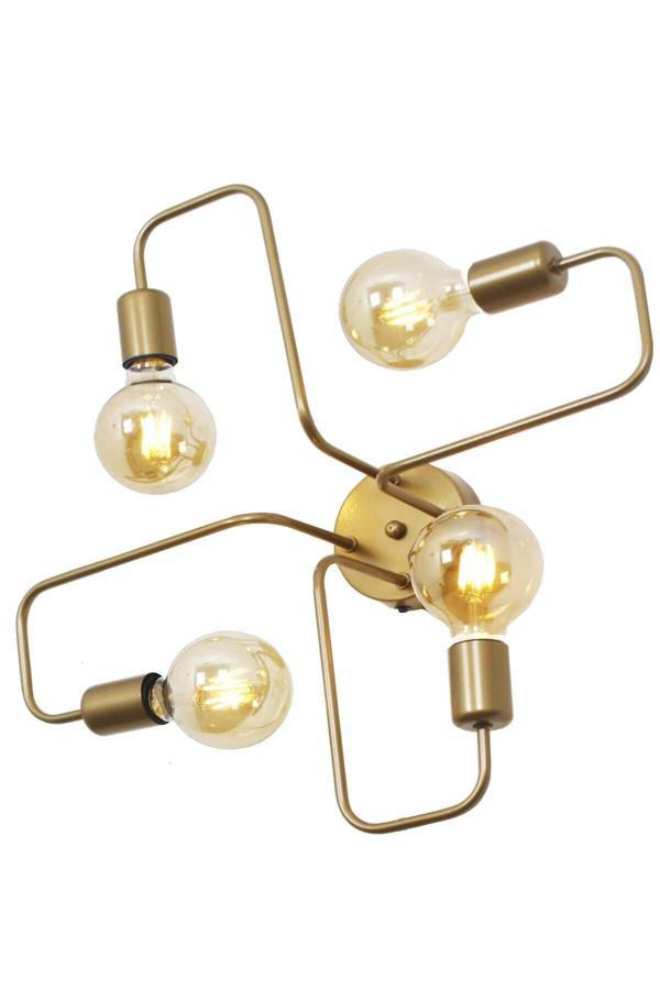 Akrep Salon - Mutfak - Yatak Odası Dörtlü Ahtapot Kollu Döngülü Dörtlü Avize - Image 1