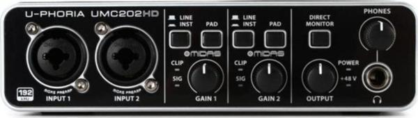Behringer Umc202hd 24-bit/192khz 2x2 Usb Ses Kartı - Image 1