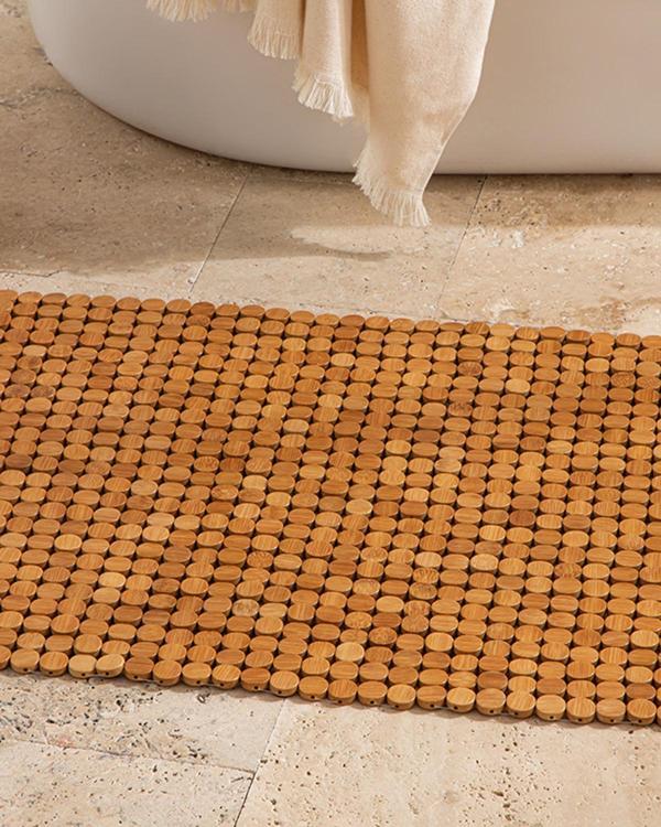 Bamboo Bambu Duş Kaydırmazı Bej - Image 1