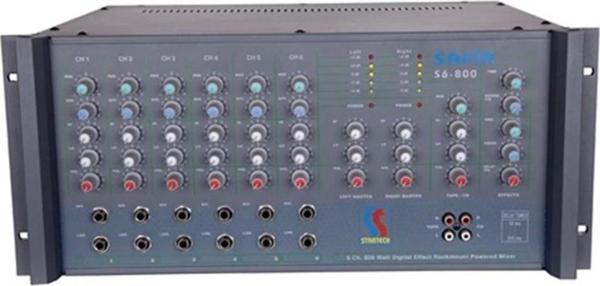 Startech Safir Sr 6/800 Power Mikser Amfi 2X400 Watt - Image 1
