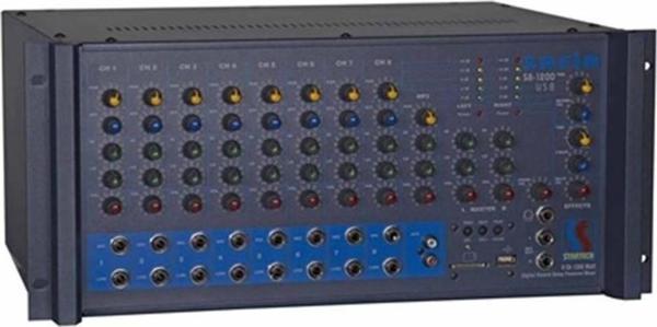 Startech Safir Sr 8/1200 Usb Power Mikser Amfi 2X600 Watt - Image 1