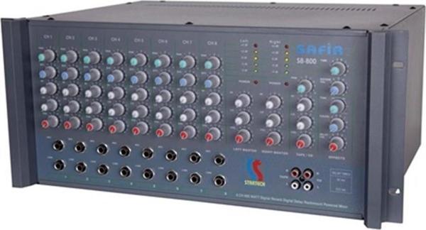 Startech Safir Sr 8/800 Power Mikser Amfi 2X400 Watt - Image 1