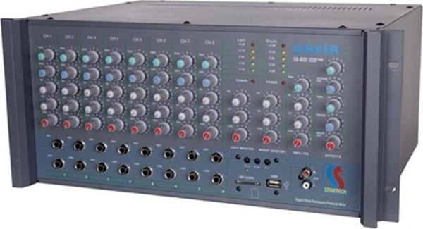 Startech Safir Sr 8/800 Usb Power Mikser Amfi 2X400 Watt - Image 1