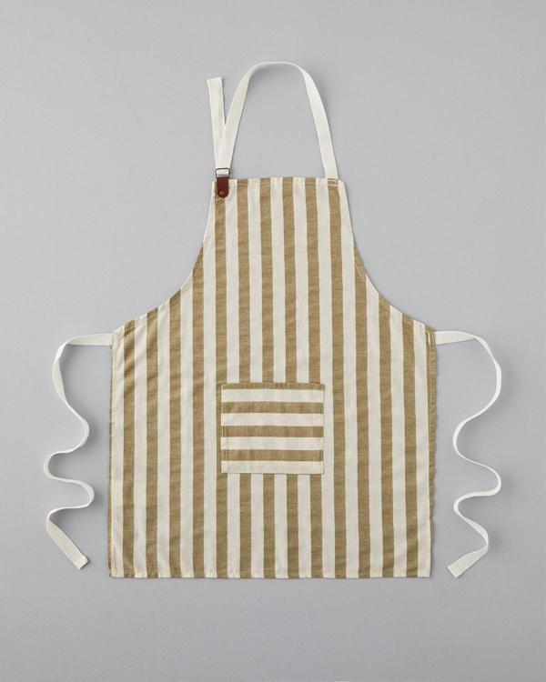 Cooker Pamuk-Keten Mutfak Önlüğü 70x55 Cm Yeşil - Image 1