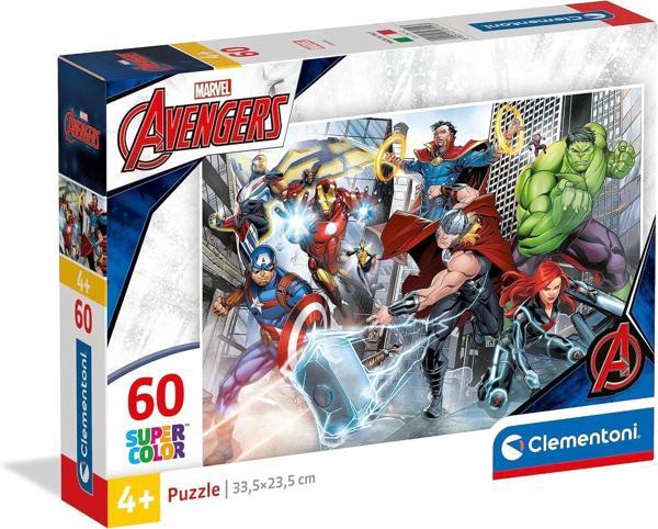 Clementoni  60 Parça Puzzle  Avengers 26112 - Image 1