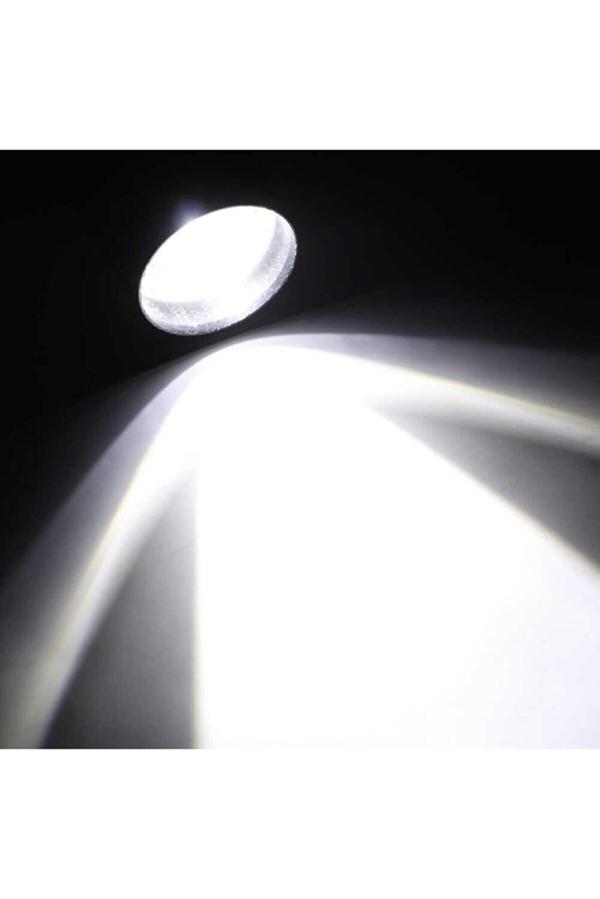Büro Ev Ofis İş Güvenliği için Pilli Çift Yön Lamba 2000LM 3MOD 6W COB Led Zoomlu El Feneri - Image 1