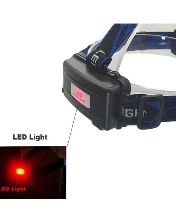 Büro Ev Ofis İş Güvenliği için Şarjlı Lamba 800LM T6 Işıklı Zoomlu Baret Kafa Feneri - Image 1