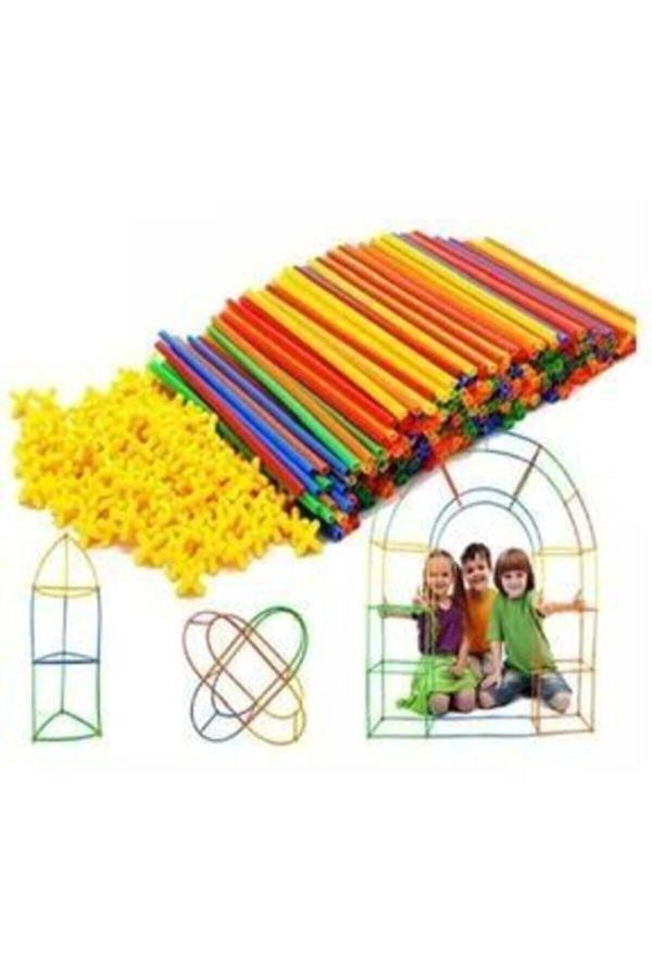 Doğal Toys Süper Bambu Çubuklar Sihirbaz Çubuklar Oyuncak Beyin Geliştirici Eğitici 4D Xl 300 Parça Dev Set - Image 1
