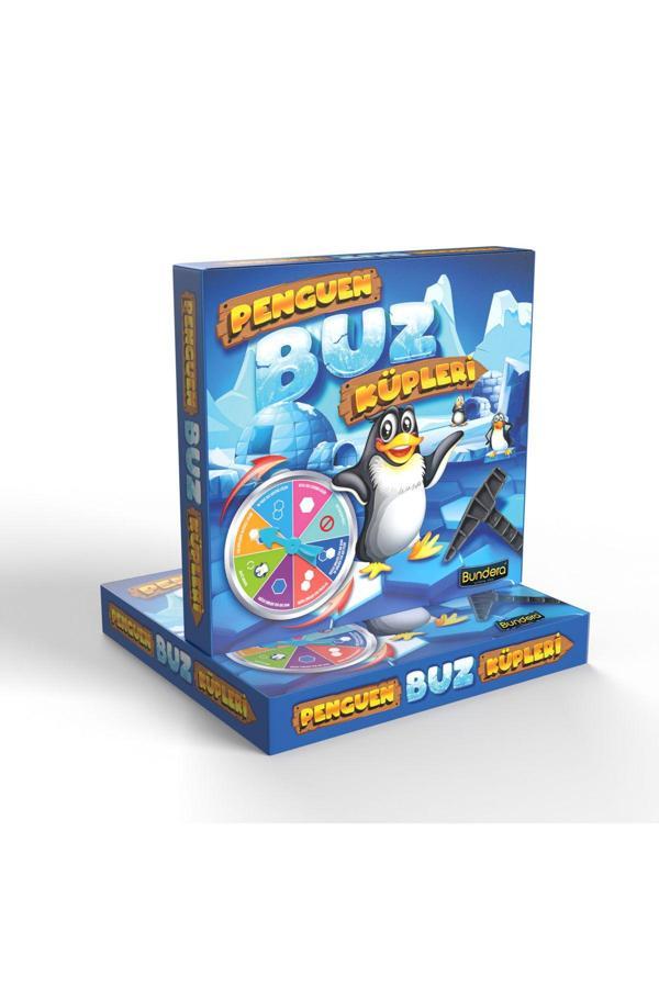 Bundera Penguen Buz Kalesi Buz Kırma Oyunu Buz Tuzağı Zeka Ve Strateji Oyunu Penguen Düşürme Oyunu V2 - Image 1