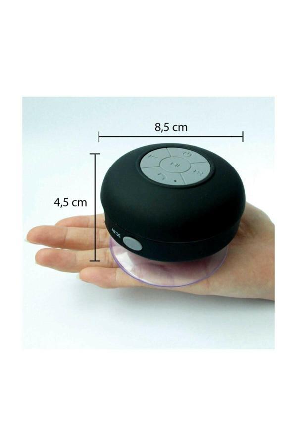 Büro Ev Ofis Hediyesi için Kablosuz Vakumlu Sızdırmaz Bluetooth Hoparlör - Image 1