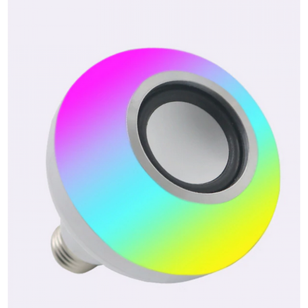 Büro Ev Ofis Hediyesi için Led Ampul Tasarımlı Kumandalı Bluetooth Hoparlör - Image 1