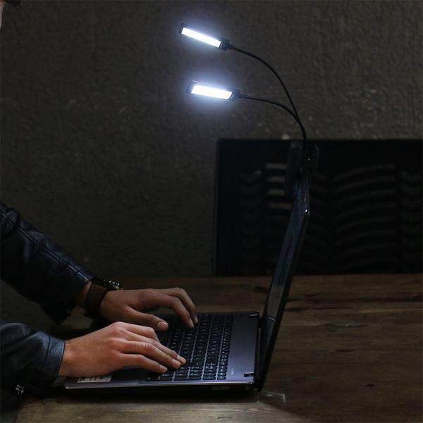 Büro Ev Ofis Hediyesi için Mandallı Aparatlı Kitap Okuma Masa Lambası - Image 1