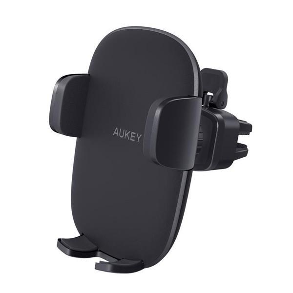 AUKEY HD-C48-BK 360 DERECE TÜM CİHAZLARLA UYUMLU ARAÇ İÇİ TELEFON TUTUCU KOLAY KİLİTLEME/BIRAKMA - Image 1
