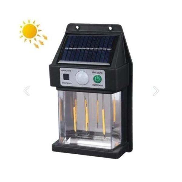 Büro Ev Ofis Bahçe Aydınlatması için Solar Güneş Enerji Şarjlı Hareket Sensörlü Duvar Lambası - Image 1