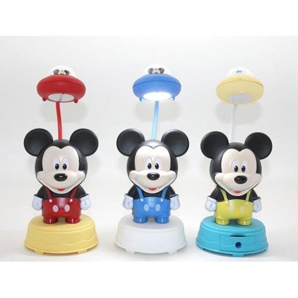 Büro Ev Ofis Hediyesi için Usb Şarjlı Çizgi Mickey Mouse Dekor Masaüstü Lamba - Image 1