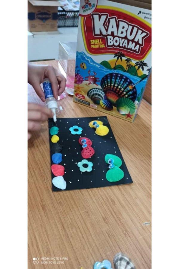 Bundera Kabuk Boyama Seti, Deniz Kabuğu Boyama - Image 1