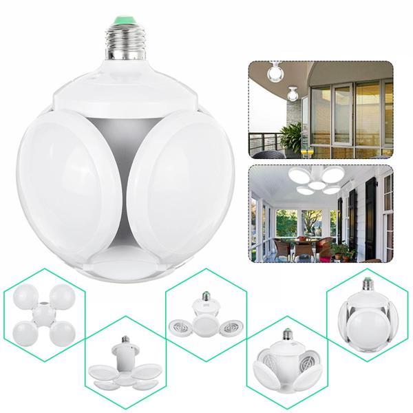 Büro Ev Ofis için 360 Katlanır 28W LED Futbol Ufo Bayaz Işıklı Ampul - Image 1