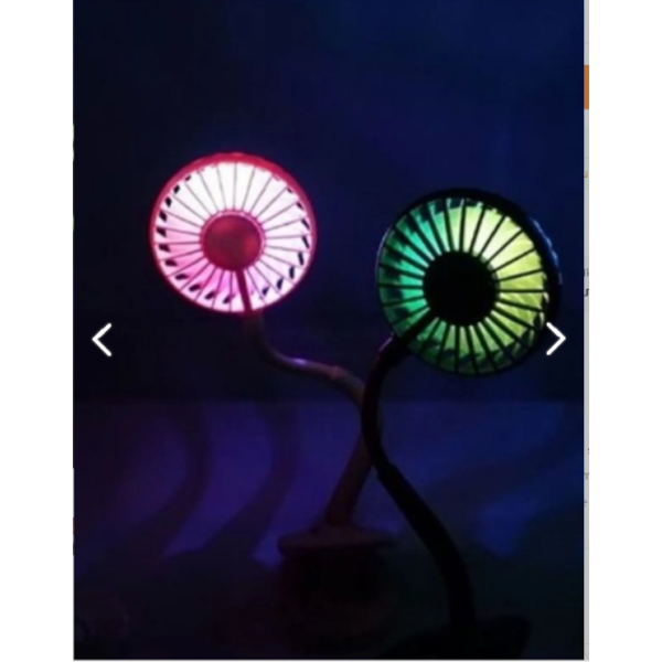 Büro Ev Ofis Yazlık Hediyesi için Masaüstü Ayarlı Kıskaçlı Mini Serinletici Fan Vantilatör - Image 1