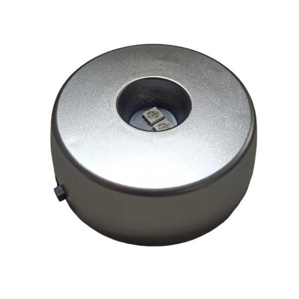 Büro Ev Ofis Hediyesi için 6CM Astronot Model Plastik Standlı Işıklı Cam Küre - Image 1