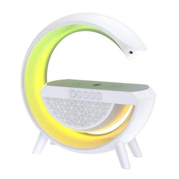 Büro Ev Ofis için Şarjlı Kablosuz Standlı RGB Hoparlör - Image 1