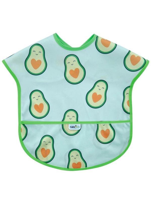 BabyJem Baskılı BLW Kolsuz Önlük 788 Avokado - Image 1