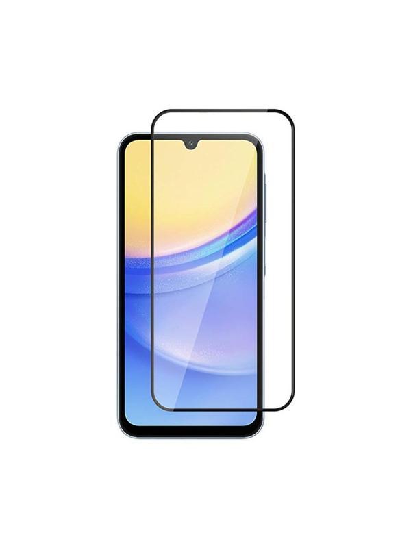 Logis Samsung Galaxy A15  Antistatik 5D Tam Kaplayan Ekran Koruyucu Cam  - Image 1