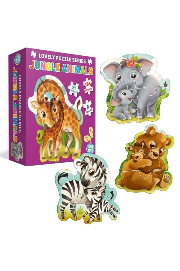 Lovely Puzzle Orman Hayvanları - Lovely - Image 1
