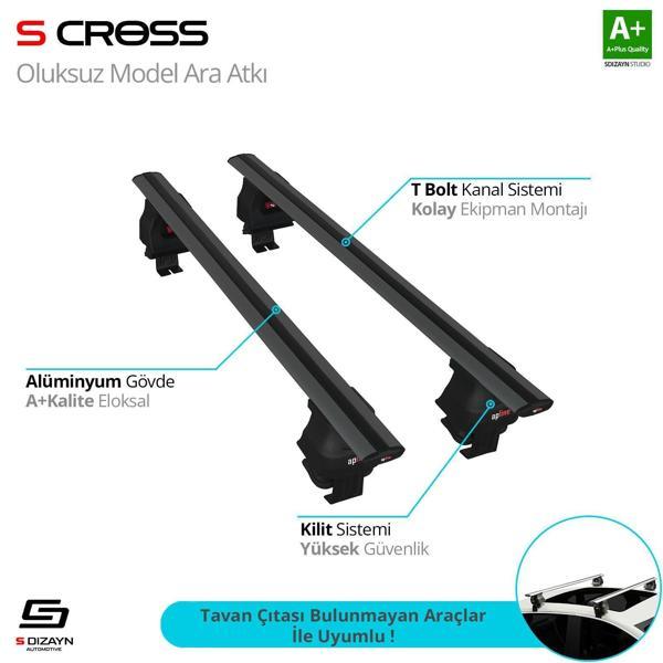 z Model Siyah Ara Atkı A+ Kalite Parça - Image 1