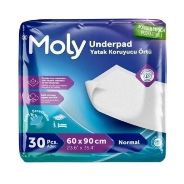 MOLY YATAK KORUYUCU 60*90  180 ADET - Image 1