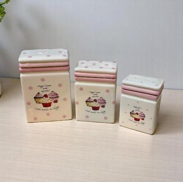 Cupcake 3 lü baharatlık - 3 lü baharat seti 3 boy - Image 1