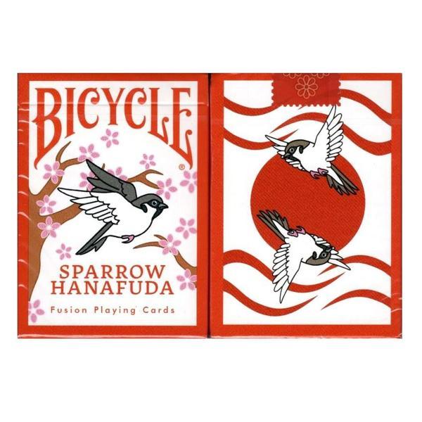 Bicycle Sparrow Hanafuda Premium Oyun Kağıdı Kartı iskambil Kartları Destesi - Image 1