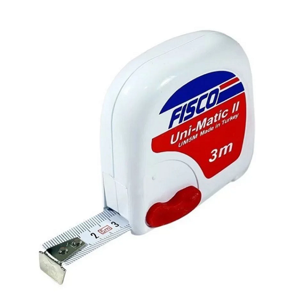 Fisco UM3 Çelik Şerit Metre 3 Metre - Image 1