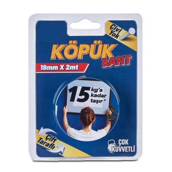 Solvent Akrilik Köpük Montaj Bandı - Mavi - Image 1