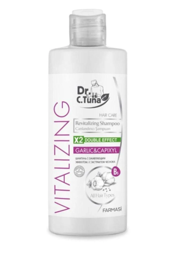 Dr.C.Tuna Vitalizing Sarimsakli Şampuan 225 ml - Image 1