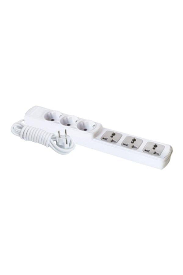 F301B – 3+3 Universal Grup Priz 3 Metre | Orta Mesafe ve Etkili Kullanım - Image 1