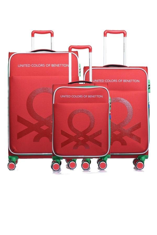 BENETTON 2200 SET KUMAŞ VALİZ - Image 1