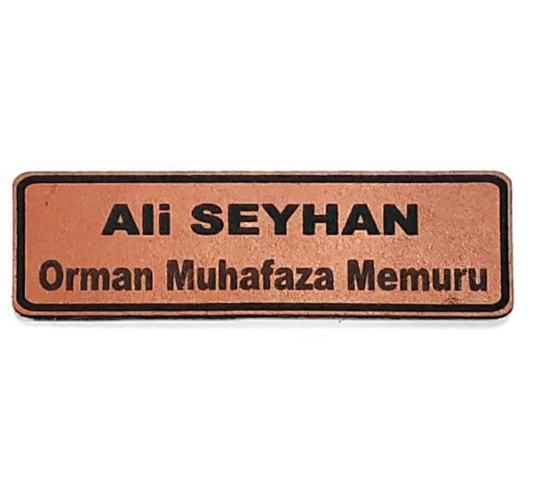 ORMANCI Deri İsimlik - Image 1