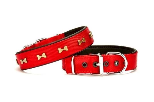 Doggie Softlu Dokuma Köpek Boyun Tasması 3 cm x 55 cm Kırmızı - Image 1